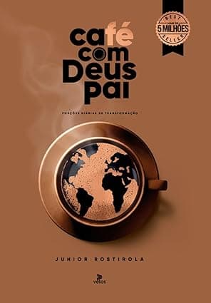 Capa do livro Café com Deus Pai 2025: Porções Diárias de Transformação