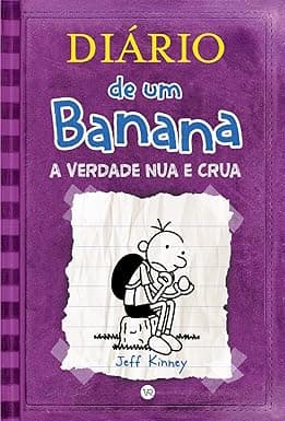 Capa do livro Diário de um Banana 5: A verdade nua e crua