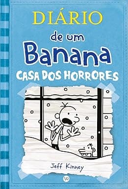 Capa do livro Diário de um Banana 6: Casa dos horrores