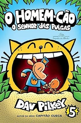 Capa do livro O Homem-Cão: O senhor das pulgas