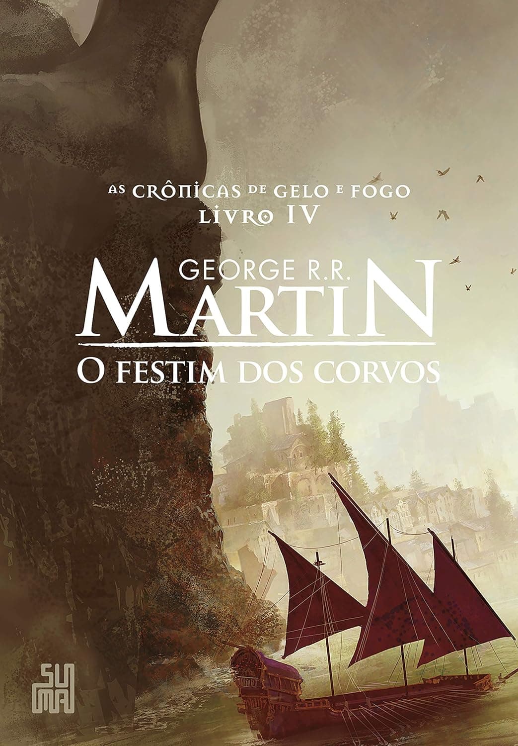 Capa do livro O Festim dos Corvos