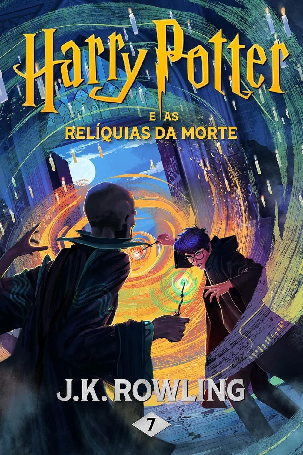Capa do livro Harry Potter e as Relíquias da Morte