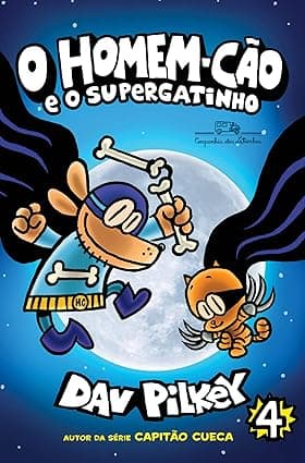 Capa do livro O Homem-Cão e o Supergatinho