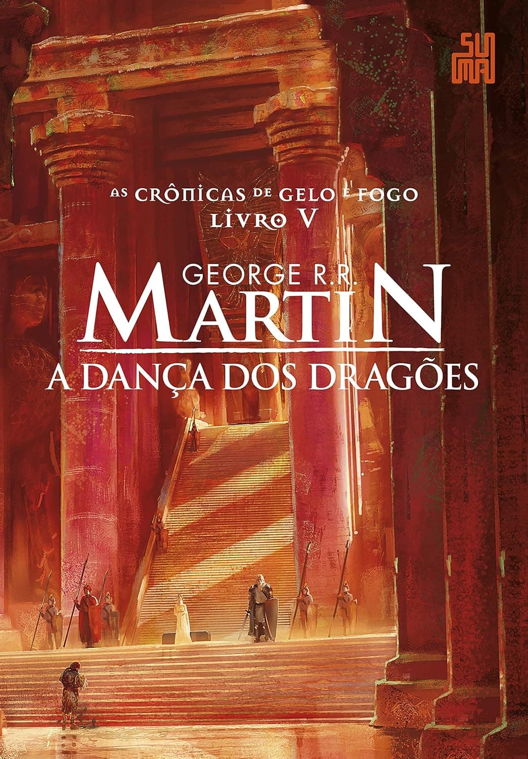 Capa do livro A Dança dos Dragões