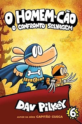 Capa do livro O Homem-Cão: O confronto selvagem