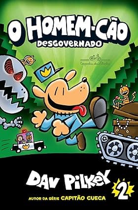 Capa do livro O Homem-Cão desgovernado
