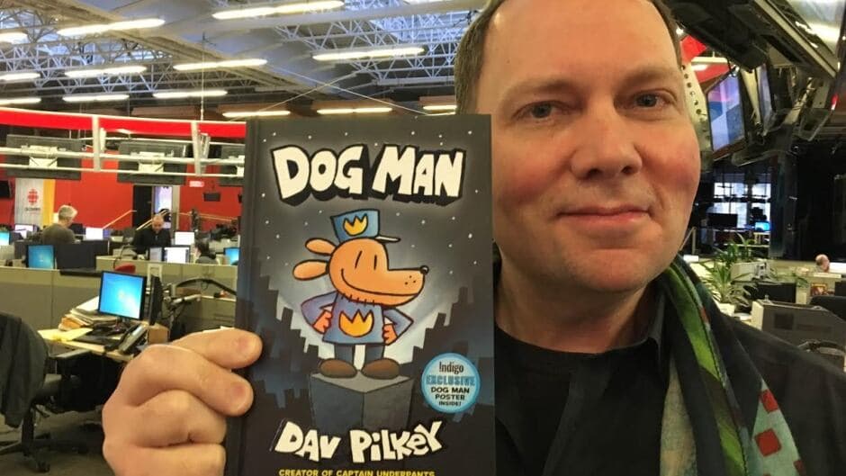 Foto do autor Dav Pilkey