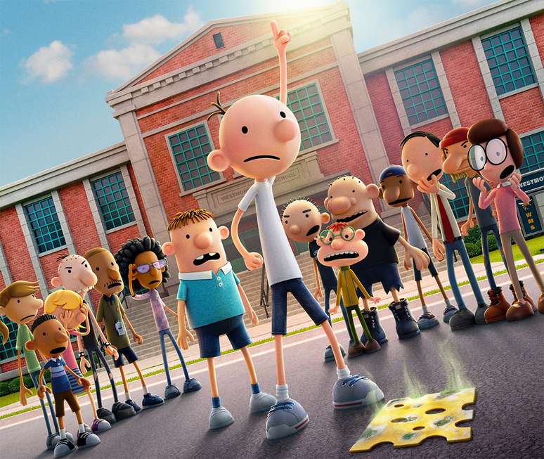 Capa da série Diário de um Banana